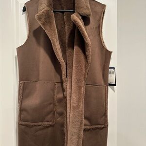 NWT Ralph Lauren Brown Vest